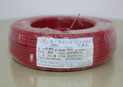 銅芯聚氯乙烯絕緣聚氯乙烯護(hù)套圓形電纜